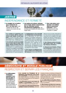 Programme de Marine Le Pen à l'élection présidentielle 2012 page 8