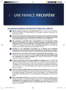 Programme de Marine Le Pen à l'élection présidentielle 2017 page 7