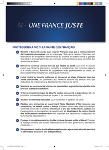 Programme de Marine Le Pen à l'élection présidentielle 2017 page 11