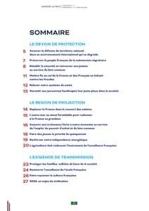 Programme de Marine Le Pen à l'élection présidentielle 2022 page 2