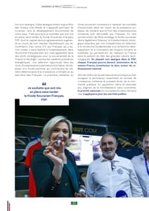 Programme de Marine Le Pen à l'élection présidentielle 2022 page 22