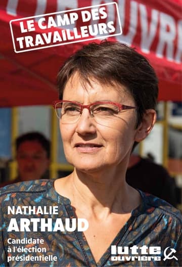 Programme de Nathalie Arthaud à l'élection présidentielle 2022