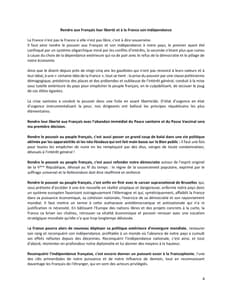 Programme de Nicolas Dupont-Aignan à l'élection présidentielle 2022 page 4