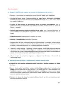 Programme de Nicolas Dupont-Aignan à l'élection présidentielle 2022 page 117