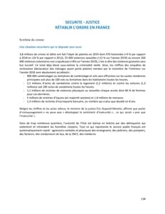 Programme de Nicolas Dupont-Aignan à l'élection présidentielle 2022 page 138