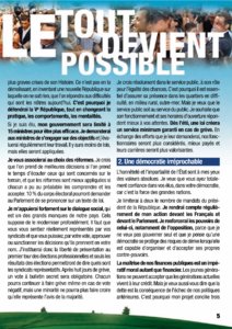 Programme de Nicolas Sarkozy à l'élection présidentielle 2007 page 5