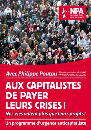 Programme de Philippe Poutou à l'élection présidentielle 2012