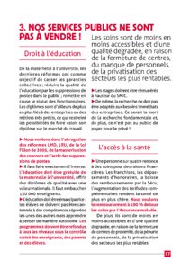 Programme de Philippe Poutou à l'élection présidentielle 2012 page 17