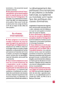Programme de Philippe Poutou à l'élection présidentielle 2012 page 25