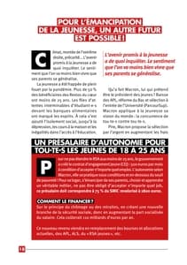 Programme de Philippe Poutou à l'élection présidentielle 2022 page 18