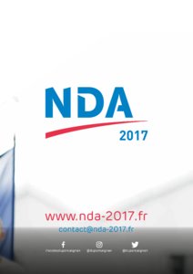 Programme résumé de Nicolas Dupont-Aignan à l'élection présidentielle 2017 page 1