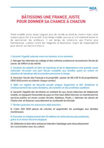 Programme résumé de Nicolas Dupont-Aignan à l'élection présidentielle 2017 page 7