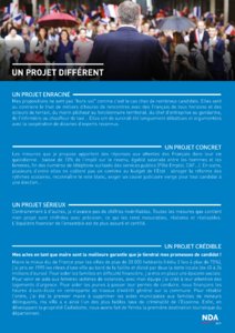 Programme résumé de Nicolas Dupont-Aignan à l'élection présidentielle 2017 page 8