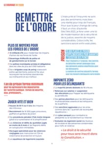 Programme de Valérie Pécresse à l'élection présidentielle 2022 page 4