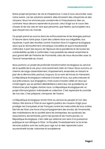 Programme de Yannick Jadot à l'élection présidentielle 2022 page 2