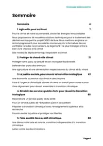 Programme de Yannick Jadot à l'élection présidentielle 2022 page 4