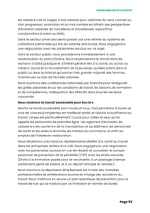 Programme de Yannick Jadot à l'élection présidentielle 2022 page 53