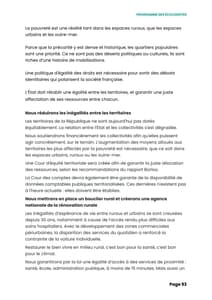 Programme de Yannick Jadot à l'élection présidentielle 2022 page 93