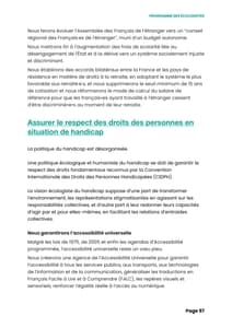 Programme de Yannick Jadot à l'élection présidentielle 2022 page 97