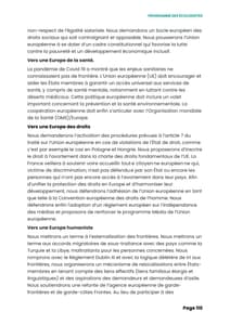 Programme de Yannick Jadot à l'élection présidentielle 2022 page 110