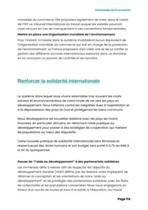 Programme de Yannick Jadot à l'élection présidentielle 2022 page 114