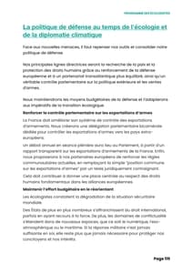 Programme de Yannick Jadot à l'élection présidentielle 2022 page 119