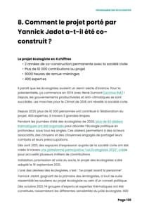 Programme de Yannick Jadot à l'élection présidentielle 2022 page 130